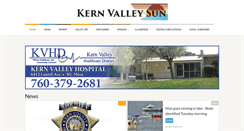 Desktop Screenshot of kernvalleysun.com